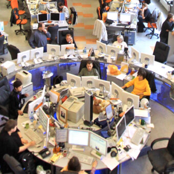 Was ist ein Corporate Newsroom?
