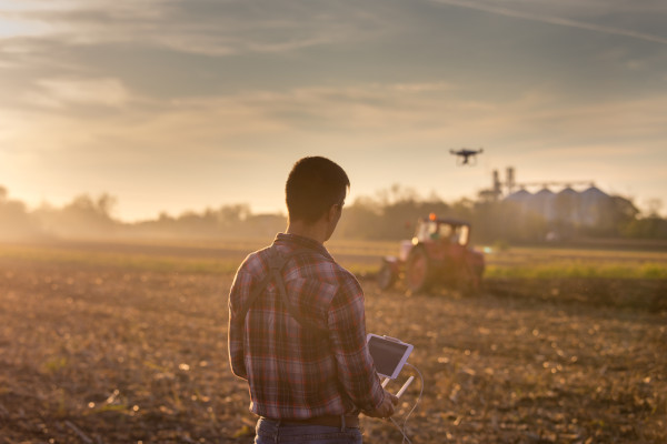Landwirtschaft mit Drone